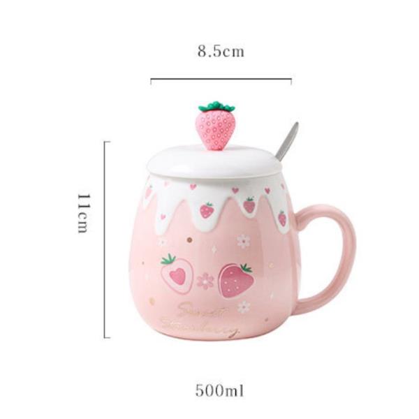 Strawberry Ceramic Mug