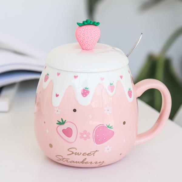 Strawberry Ceramic Mug