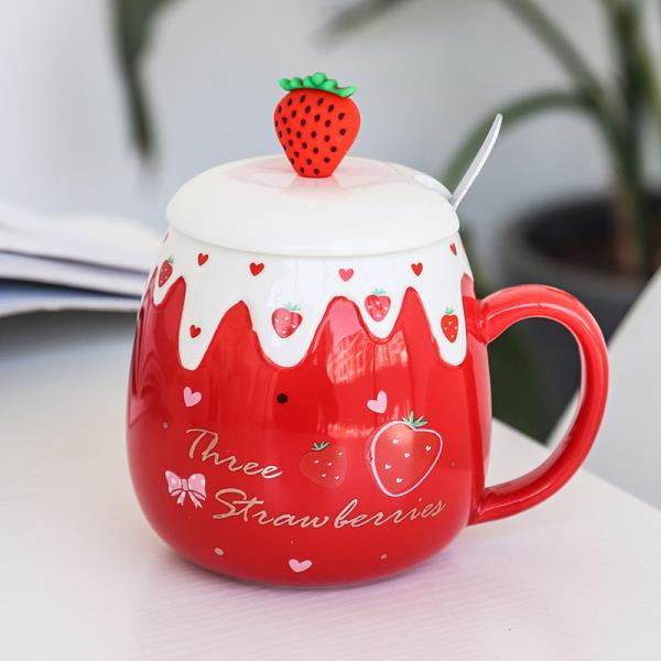 Strawberry Ceramic Mug