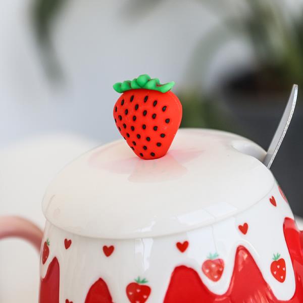 Strawberry Ceramic Mug