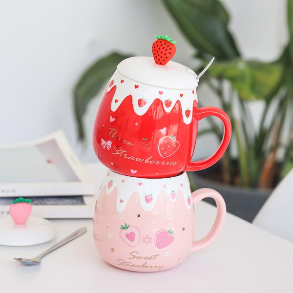 Strawberry Ceramic Mug