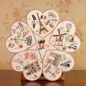 4 Cartoon Dog Heat Resistance Absorbent Ceramic Coasters