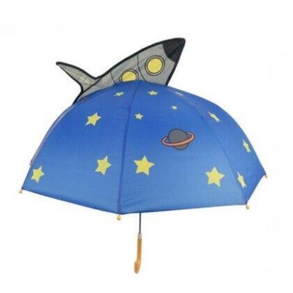 Small Cartoon Kids 3D Pirate Pop Up Umbrella