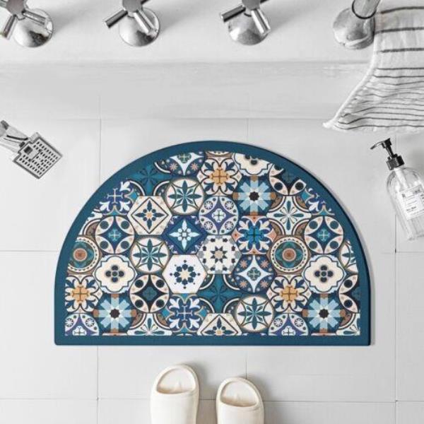 Retro Morocco Soft Diatom Mud Quick Drying Bathroom Mat