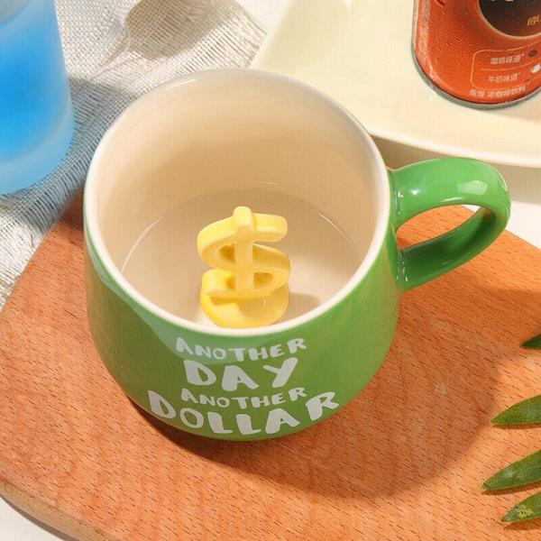 350 ML Creative 3D Figurine Ceramic Cup