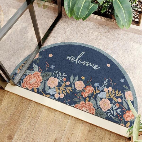 Flower Mud Scraper Microfibre Anti Slippery Doormat