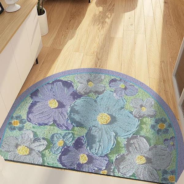 Flower Mud Scraper Microfibre Anti Slippery Doormat