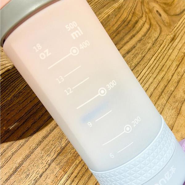 Gradual Colour Sippy Water Gym Bottle