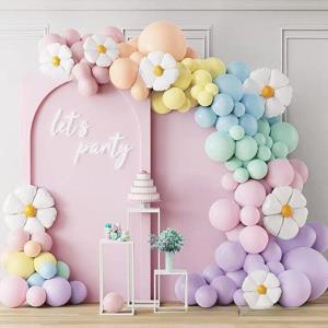 Banner Tassel Ball Party Latex Balloons