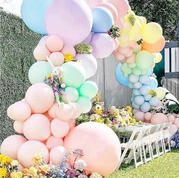 Donut Ice Cream Birthday Party Latex Balloons