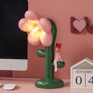 Rose Flower Led Night Lamp Light