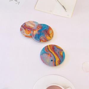 2 Pieces Cute Cartoon Silicone Cup Coaster