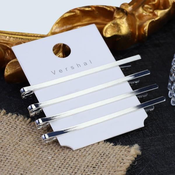 4 Pcs Full Crystal Hair Pin Set