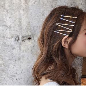 4 Pcs Full Crystal Hair Pin Set