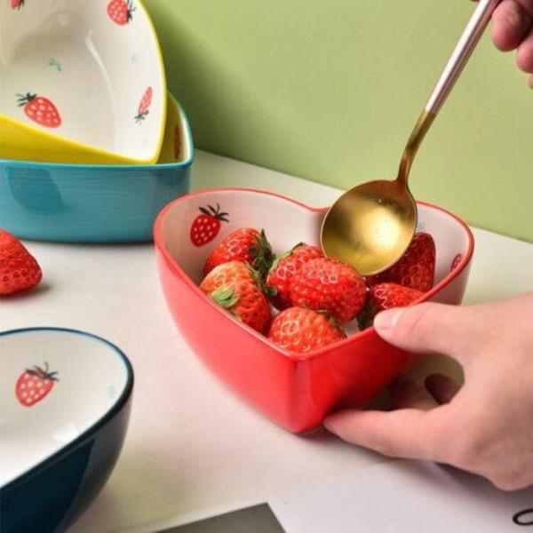 Heat Resistance Heart Ceramic Bowl