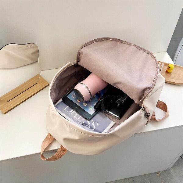 Ulzzang Durable Preppy Multi Pockets School Backpack