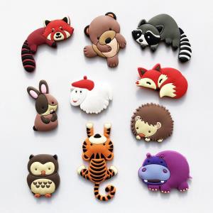 Cartoon PVC Cat Bent Leg Hook Multiuse Fridge Magnet