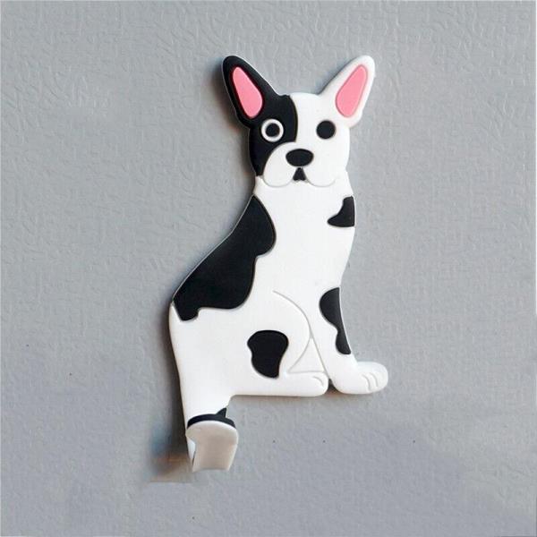 Cartoon PVC Dog Tail Hook Multiuse Fridge Magnet