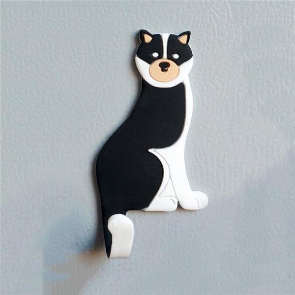 Cartoon PVC Dog Tail Hook Multiuse Fridge Magnet