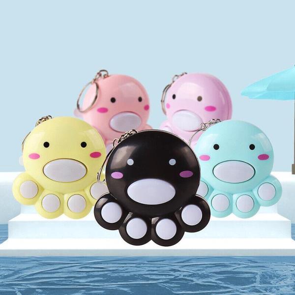 Creative Cartoon Octopus Memory Training Mini Game Keyring