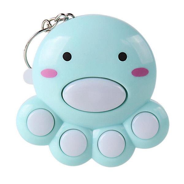 Creative Cartoon Octopus Memory Training Mini Game Keyring