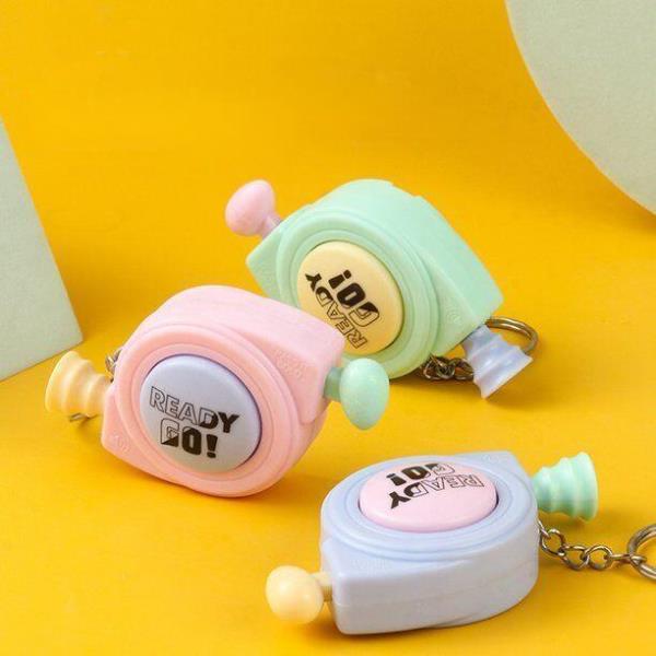 Creative Portable Reaction Rhythm Voice Toy Game Keyring