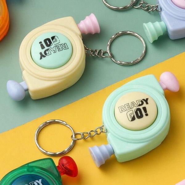 Creative Portable Reaction Rhythm Voice Toy Game Keyring