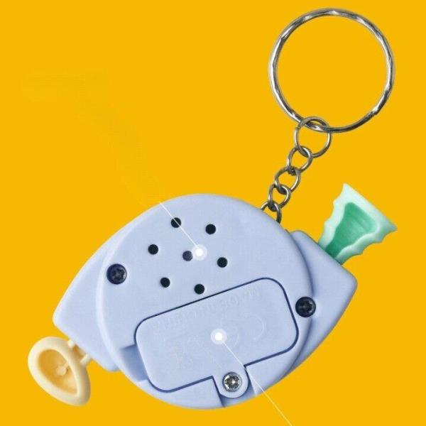 Creative Portable Reaction Rhythm Voice Toy Game Keyring