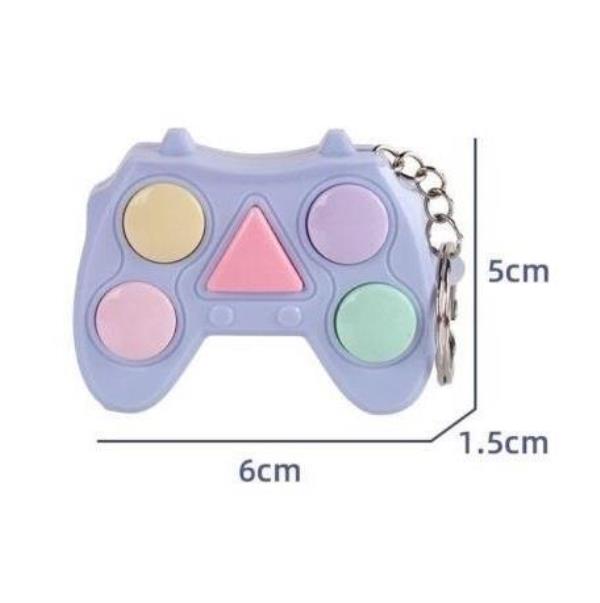 Portable Handheld Memory Training Mini Game Keyring