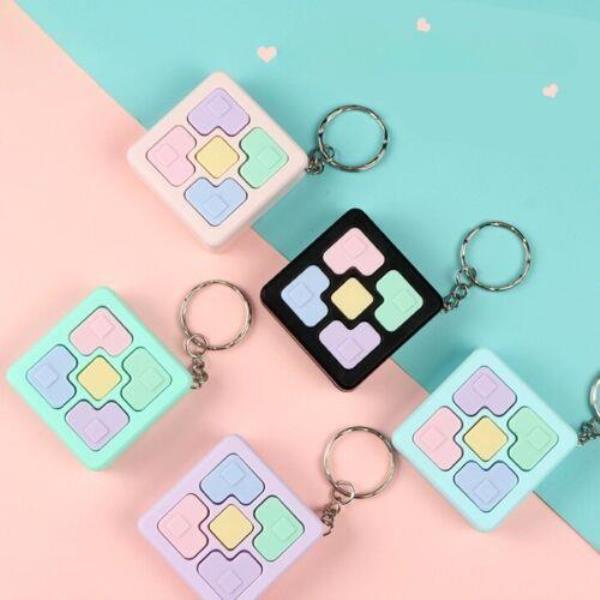 Macaron Pocket Memory Training Game Toy Keyring