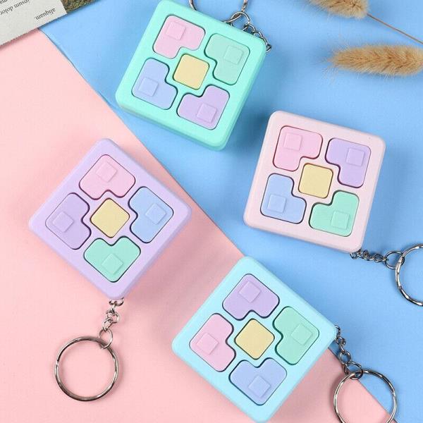 Macaron Pocket Memory Training Game Toy Keyring