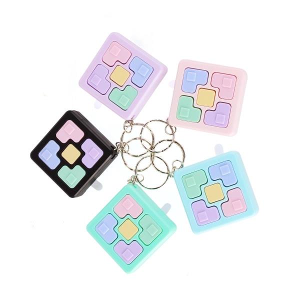 Macaron Pocket Memory Training Game Toy Keyring