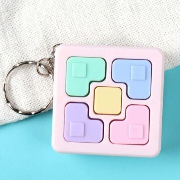 Macaron Pocket Memory Training Game Toy Keyring