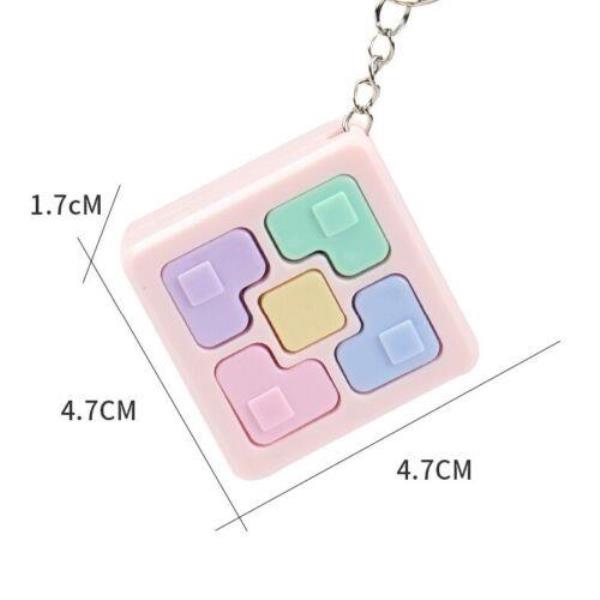 Macaron Pocket Memory Training Game Toy Keyring