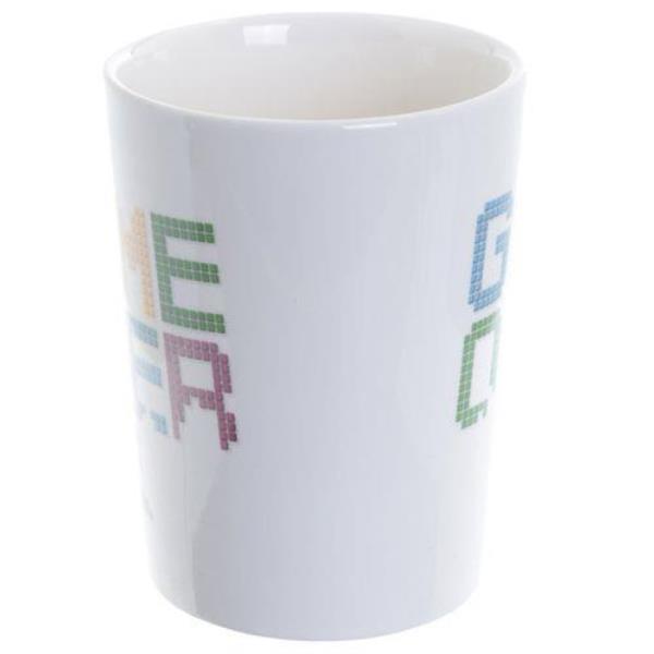 3D Game Control Handle White Ceramic Mug