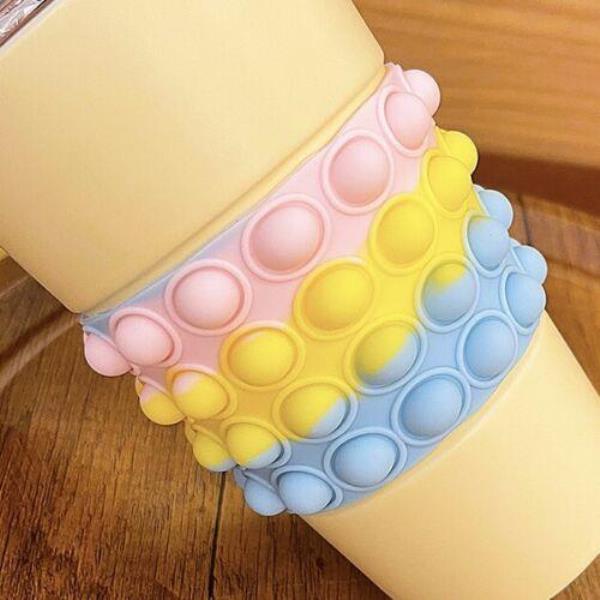 3D Pop Up Sippy Ceramic Drinking Bottle