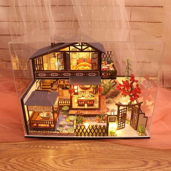 DIY Cottage Art House Handmade 3D Music Miniature Dollhouse