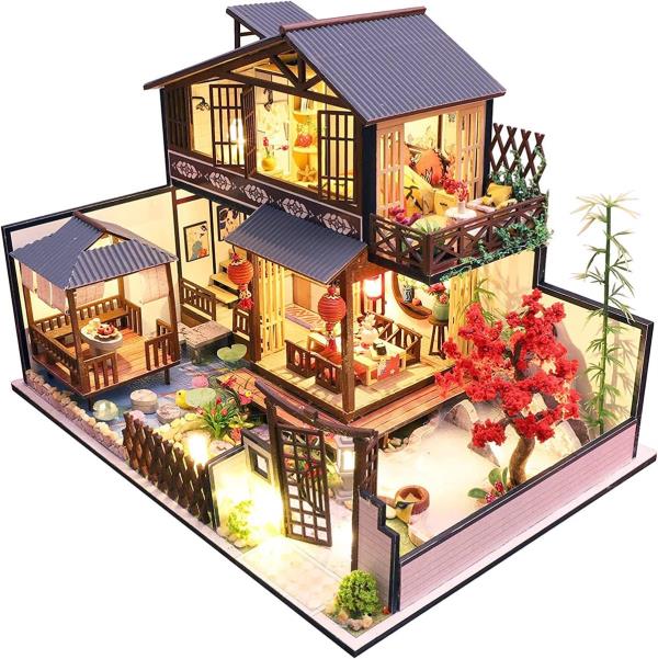 DIY Cottage Art House Handmade 3D Music Miniature Dollhouse