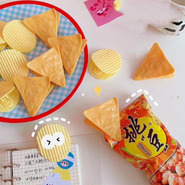 10 Pcs Snack Chips Storage File Peg 