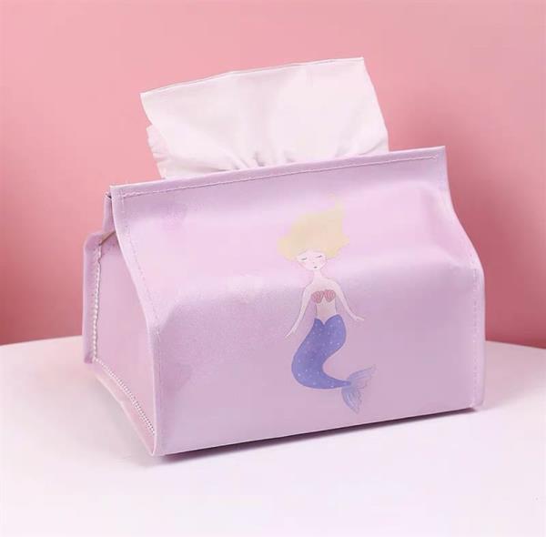 Cherry Flower Waterproof Tissue Box Cover