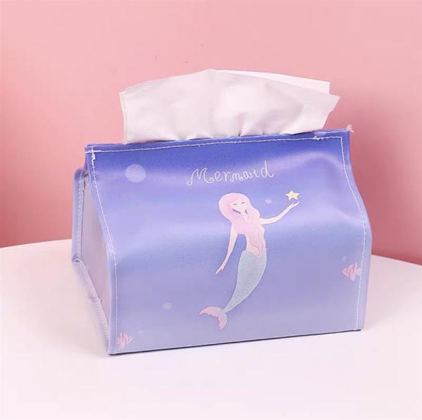 Cherry Flower Waterproof Tissue Box Cover