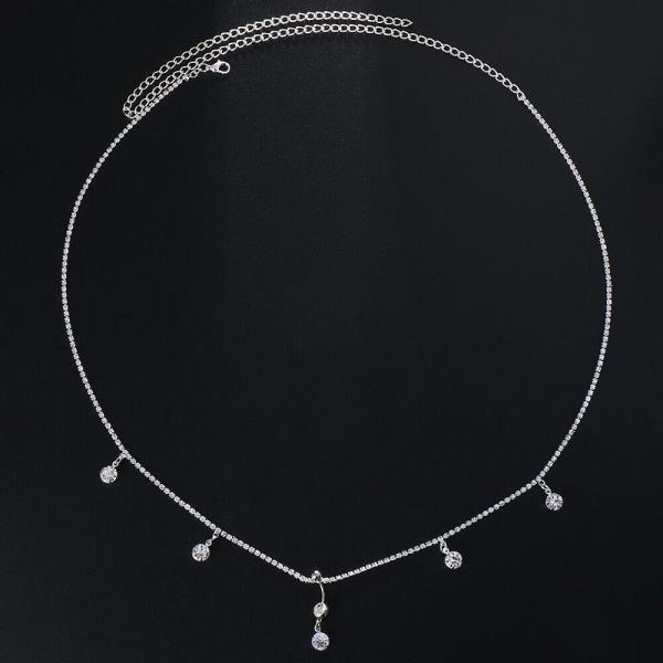 Waterdrop Belly Button Waist Chain