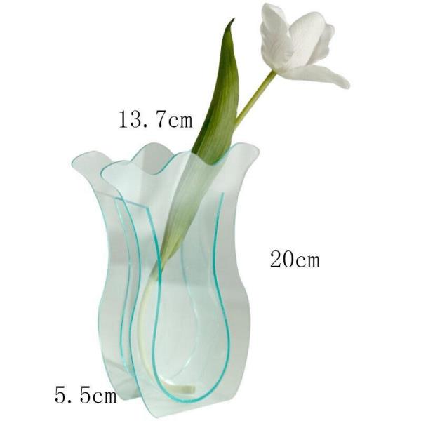 Nordic Morden Acrylic Lacer Rainbow Colour Flower Vase