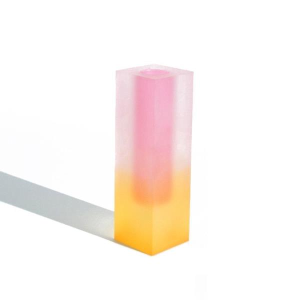 Nordic Modern Acrylic Glass Pillar Flower Vase