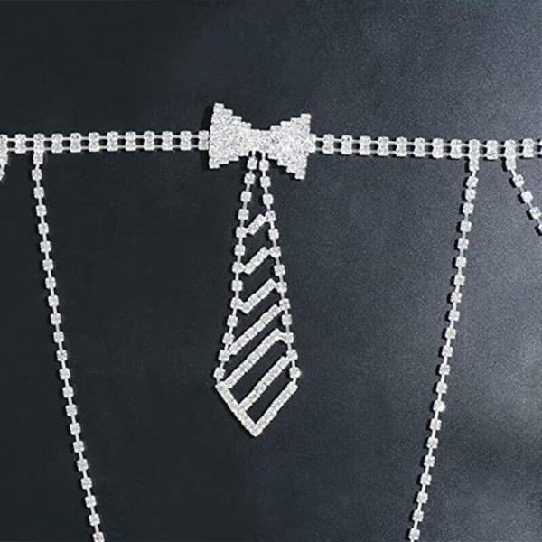 Tie Bow Bra Body Chain