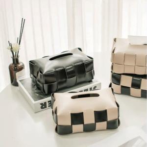 Kawaii PU Leather Napkin Tissue Box Cover