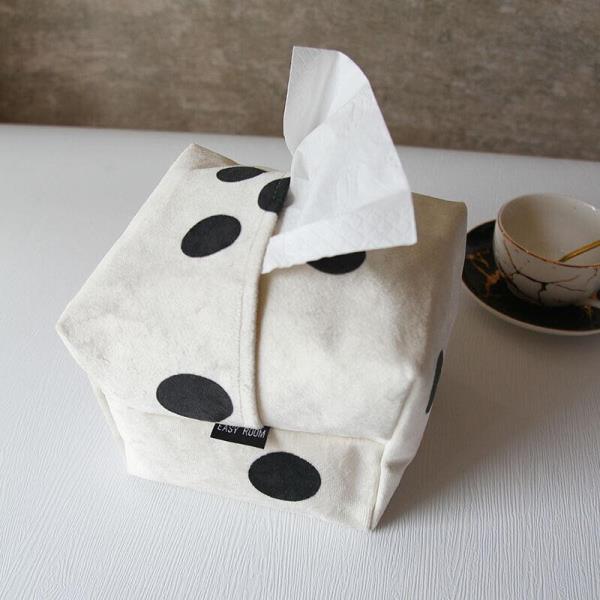 Creative Dice Cloth Paper Tissue Box Cover