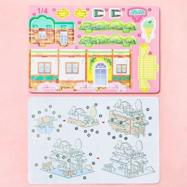 3D DIY Educational Princess Castle Building Jigsaw Puzzle