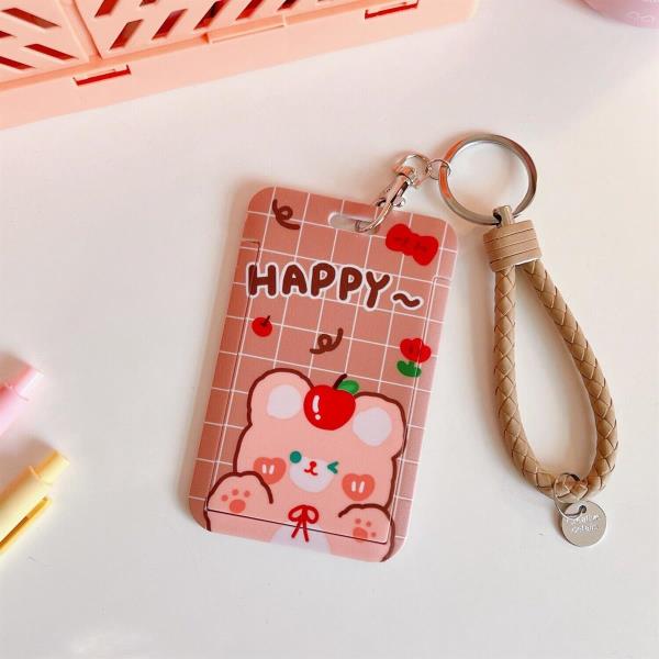 Cartoon Animal ID Opal Miki Metro Card Holder Hard Case