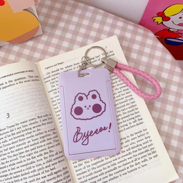 Cartoon Animal ID Opal Miki Metro Card Holder Hard Case